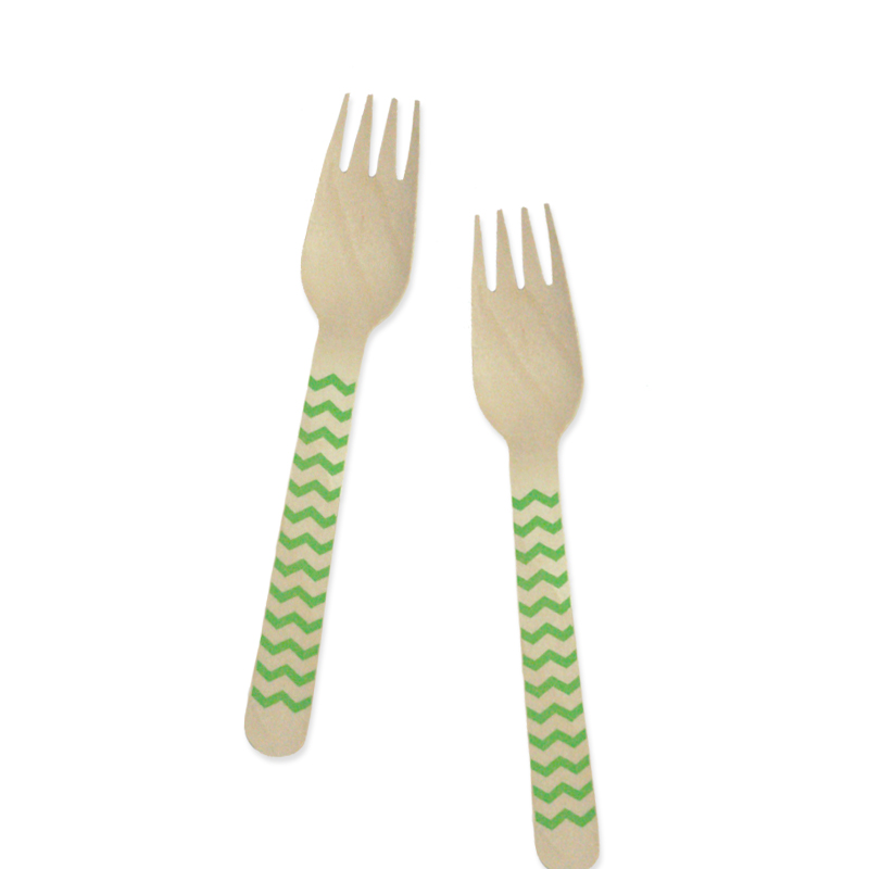 Fork - Chevron Green